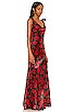 view 3 of 4 Jackie Maxi Dress in French Rose Floral