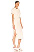 Easy Ruched Midi Dress, view 2 of 3, click to view large image.