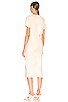 Easy Ruched Midi Dress, view 3 of 3, click to view large image.