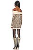 view 3 of 3 Francine Leopard Mini Dress in Camel Multi