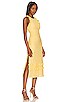 view 2 of 3 Tommy Midi Dress in Lemon Yellow