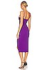 view 3 of 3 Aaliyah Midi Dress in Purple