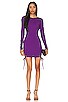 view 2 of 3 Aaliyah Mini Dress in Purple