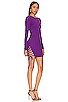 view 3 of 3 Aaliyah Mini Dress in Purple