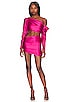 view 1 of 4 Chapman Mini Dress in Magenta Pink