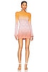 view 1 of 3 NADALIA 원피스 in Orange & Light Pink