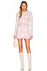 view 4 of 5 Casey Lurex Argyle Sweater in Multi Pastel