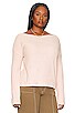 view 4 of 8 Lovers + Friends Alayah Off Shoulder Sweater in Soft Pink