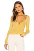 view 1 of 4 Acima Cardigan in Yellow