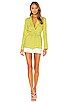 view 5 of 5 Galvin Blazer in Lime