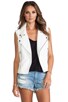 view 3 of 6 Babe Moto Jacket in White