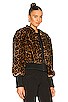 view 2 of 4 Kristen Faux Fur Jacket in Leopard