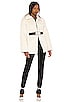 view 6 of 7 Natalia Faux Fur Jacket in Ivory