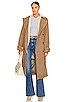 view 1 of 4 Mulholland Coat in Cinnamon Brown