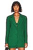 view 2 of 5 Avery Blazer in Green & Black