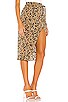 view 2 of 4 Marla Skirt in Tan Leopard