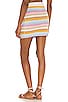 view 3 of 4 Lisette Crochet Mini Skirt in Horizon Stripe