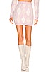 view 1 of 5 Casey Lurex Argyle Mini Skirt in Multi Pastel