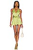 view 1 of 4 Addie Romper in Lime Green