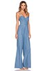 view 2 of 4 Gardenia Jumpsuit in Reef Chambray