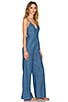 view 2 of 3 Cypress Jumpsuit in Lagoon Blue