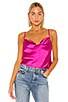 view 1 of 4 Rhode Cropped Cami Top in Magenta Pink