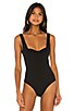 view 2 of 5 Aiden Bodysuit in Black