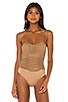 view 2 of 5 Albany Bodysuit in Taupe Brown