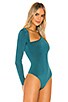 view 3 of 5 Cullen Bodysuit in Everglade Green