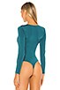 view 4 of 5 Cullen Bodysuit in Everglade Green