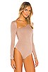 view 3 of 5 Cullen Bodysuit in Taupe