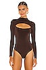 view 2 of 5 Electra Bodysuit in Brown