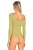 view 5 of 6 Florence Bodysuit in Moss Green