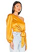 view 2 of 4 Kendall Blouse in Mustard Yellow