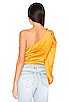 view 3 of 4 Kendall Blouse in Mustard Yellow