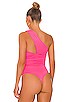 view 5 of 6 Liv Bodysuit in Hot Pink