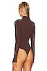 view 4 of 5 Tienna Bodysuit in Coffee Brown