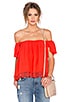 view 1 of 4 x REVOLVE Life's A Beach Top in Red Orange