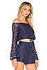 view 2 of 4 Lady Love Top in Navy