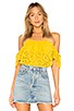 view 1 of 4 Life's A Beach Top in Sunflower