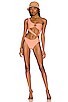 view 5 of 5 Finer Things One Piece in Peach