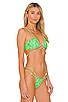 view 2 of 4 Wild Side Top in Green Smiles