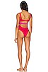 view 3 of 3 Daytona One Piece in Red & Pink