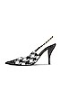 view 5 of 5 CHAIN 슬링백 in Houndstooth