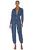 view 1 of 3 Amaya Jumpsuit in Blue