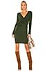 view 1 of 3 Sean Wrap Dress in Green