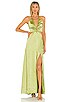 view 1 of 3 Aniston Dress in Chartreuse