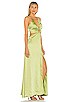 view 2 of 3 Aniston Dress in Chartreuse