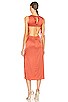 view 3 of 3 Jilla Midi Dress in Copper