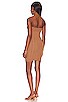 view 3 of 4 Jenue Pointelle Strapless Mini Dress in Camel